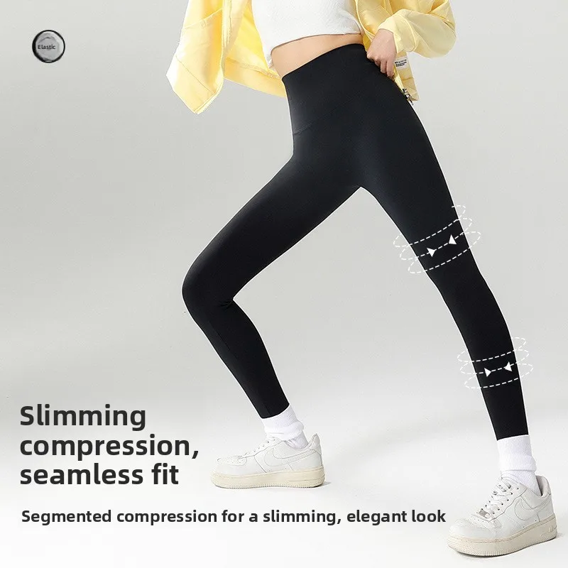 High Waist Sl Yoga Pants Women's Spring Autumn ark Skin Tightening Tummy Control Boting Long Trousers