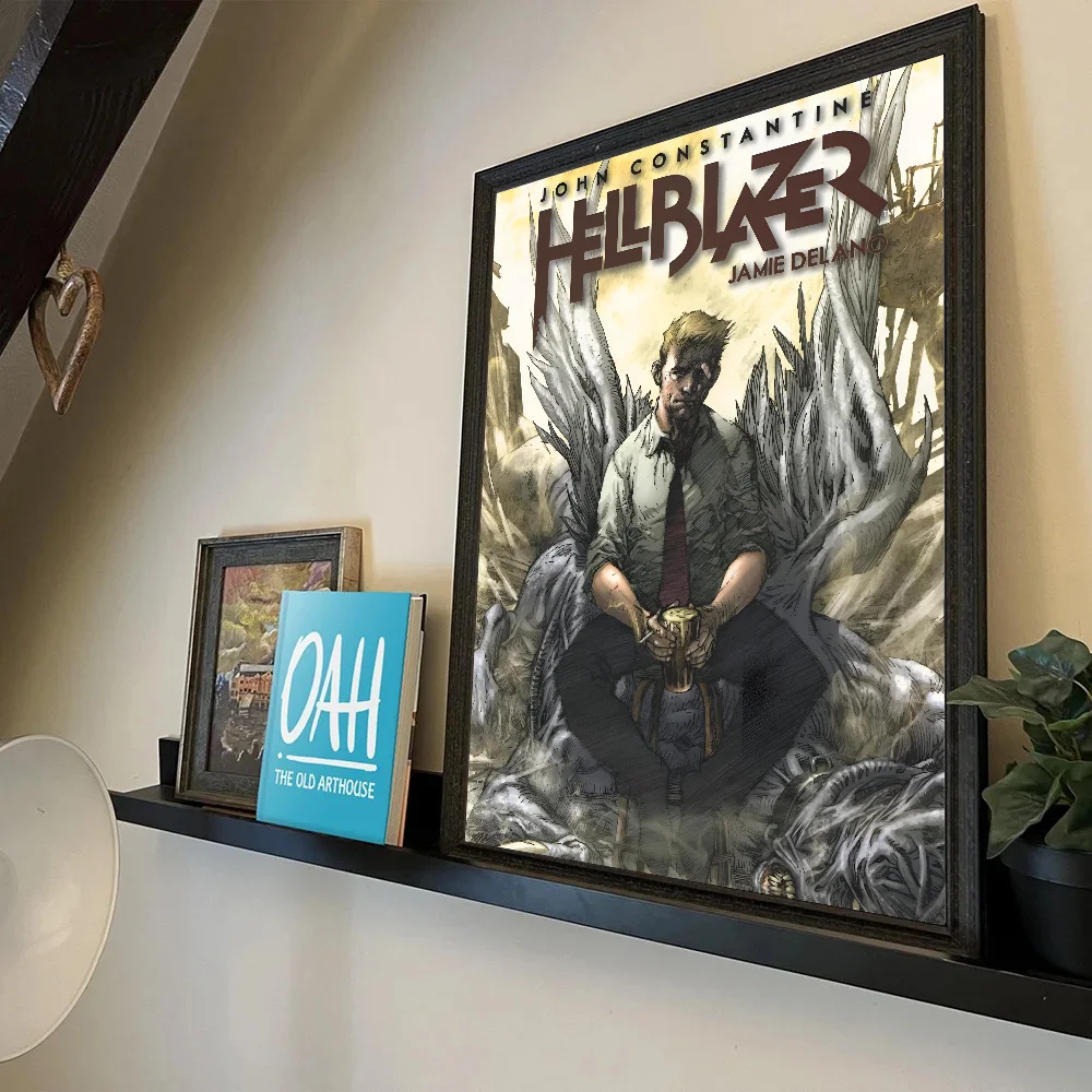 1 قطعة ملصق فيلم قسطنطين ذاتي اللصق فني مقاوم للماء ورقة ملصق مقهى بار غرفة جدار ديكور