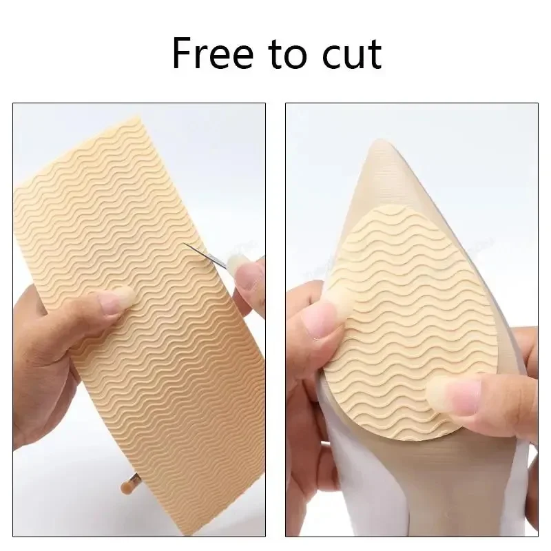 New DIY Self‑Adhesive Rubber Shoe Sole Protector Sheet, Anti‑Slip Shoe Repair Pad for Heels and Sneakers