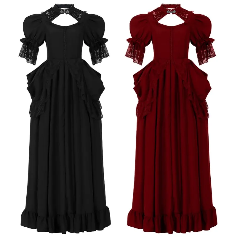 

European Court Retro Dress Performance Suit Dance Performance Suit Noble Evening Lady's Dress