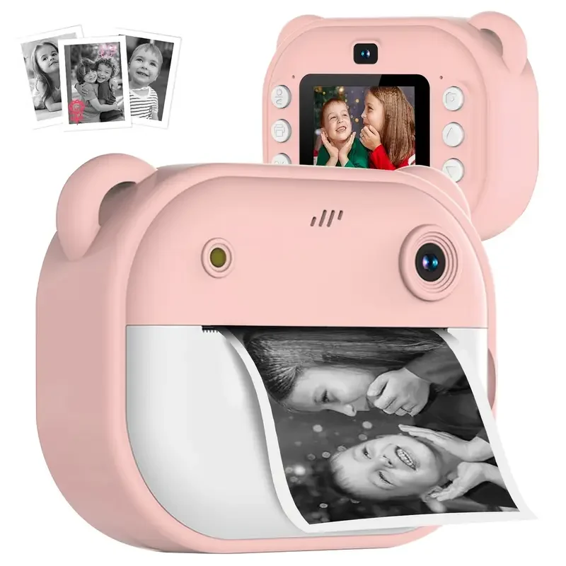 Children Digital Camera Instant Print Toys Thermal Print Camera Instant Photo Printing Camera With Video Function Kids Gifts