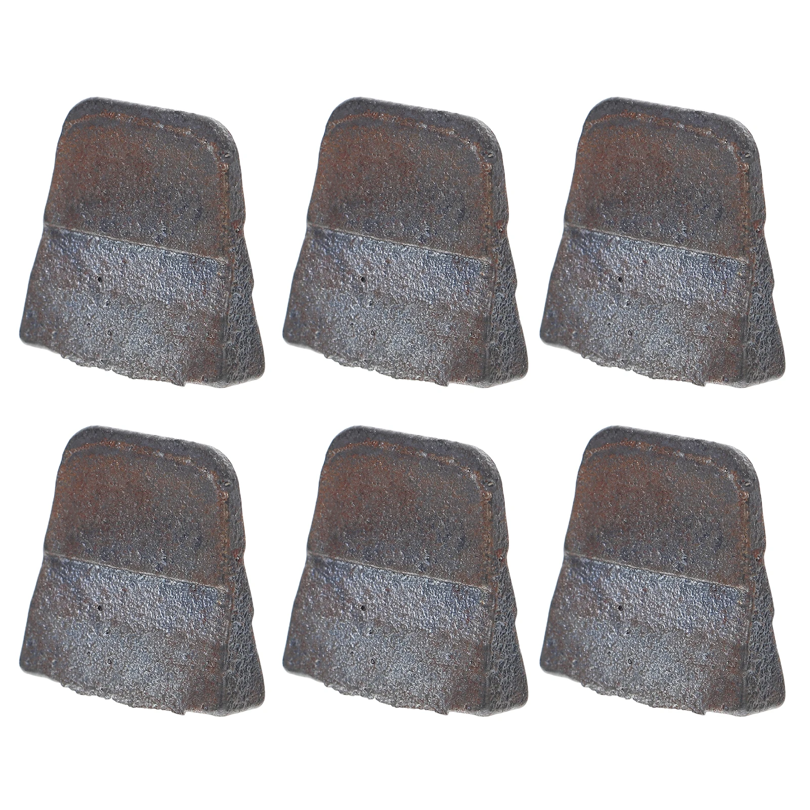 6 pcs Replacement Iron For Hammer Metal Wedges Sturdy Axe Handle Wedge Tool Fixing Fastening Durable Construction Agricultural