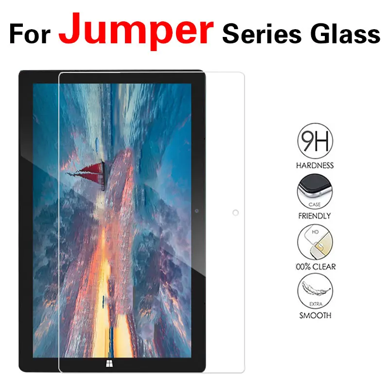 Explosion Proof Tempered Glass Film For Jumper EZpad6S Pro EZpad Go Tablet Glass Screen Protector Front Clear Cover + Cloth