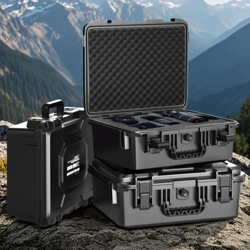 Tool Organizer Tool Box Portable Waterproof Toolbox Moisture-proof Plastic Storage Boxes Shockproof and Durable Tools Packaging