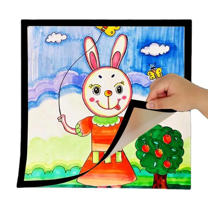 12x12 Inch Rhinestones Painting Frame Magnetic Picture Frames Square Photo Frame Painting Accessories Home bedroom Decor