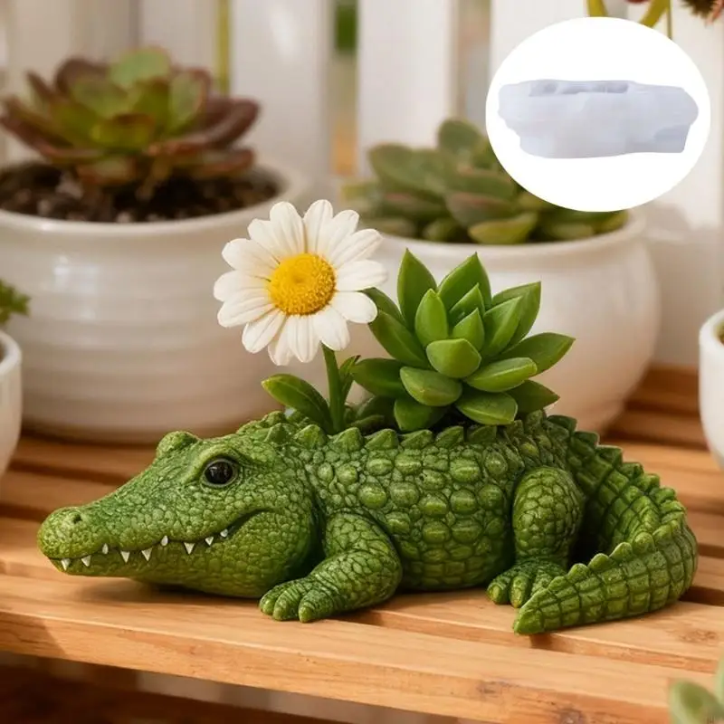 2026 New Accent Silicone Craft Mold For DIY Resin Jewelry Organiser Flower Plant Pots Making Home Decoration Projects