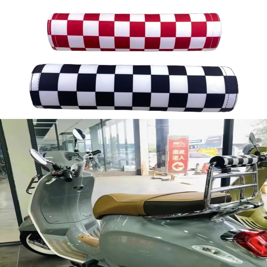 For Vespa GTS300 GTV LX LXV 150 Scooter Rear Seat Backrest Sponge Protection Rod Motorcycle 7/8