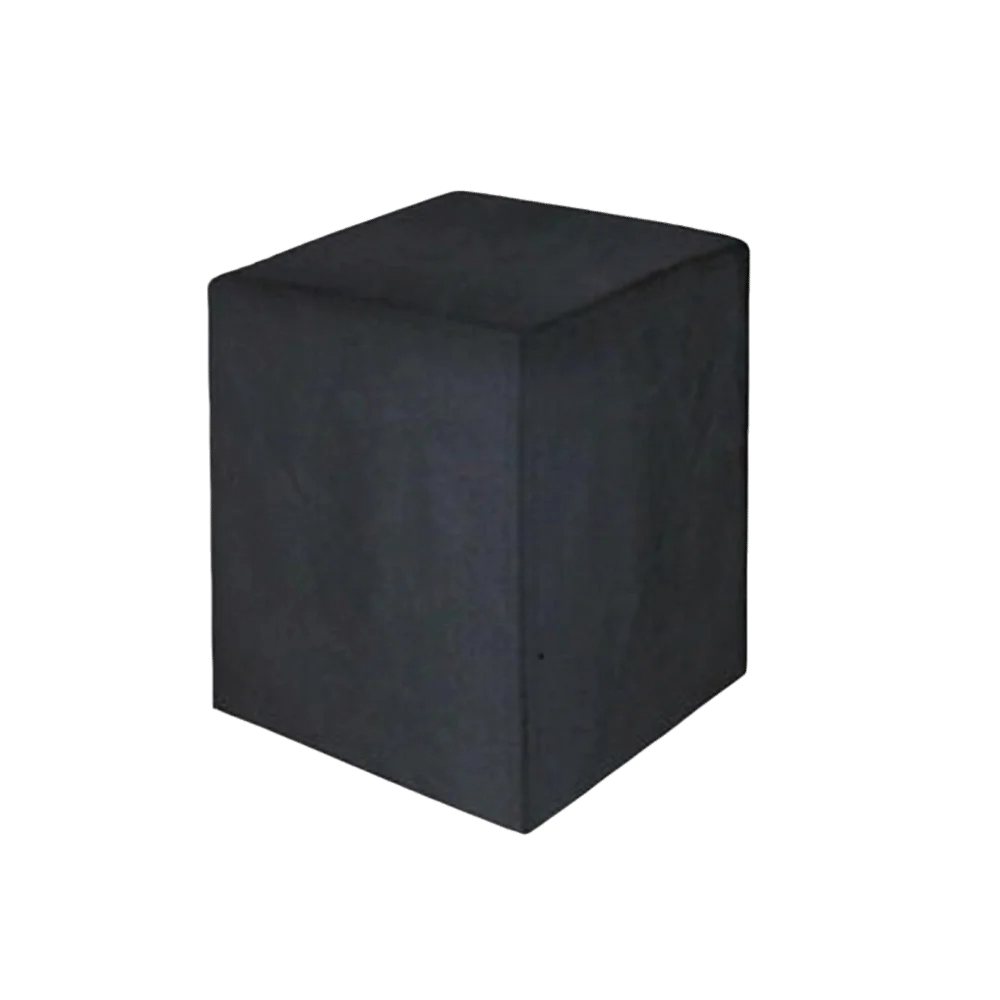 Reliable Oxford cloth Popcorn Machine Cover 68*68*72CM Black Air Conditioner Cover Furniture Protective Cover Yard Use