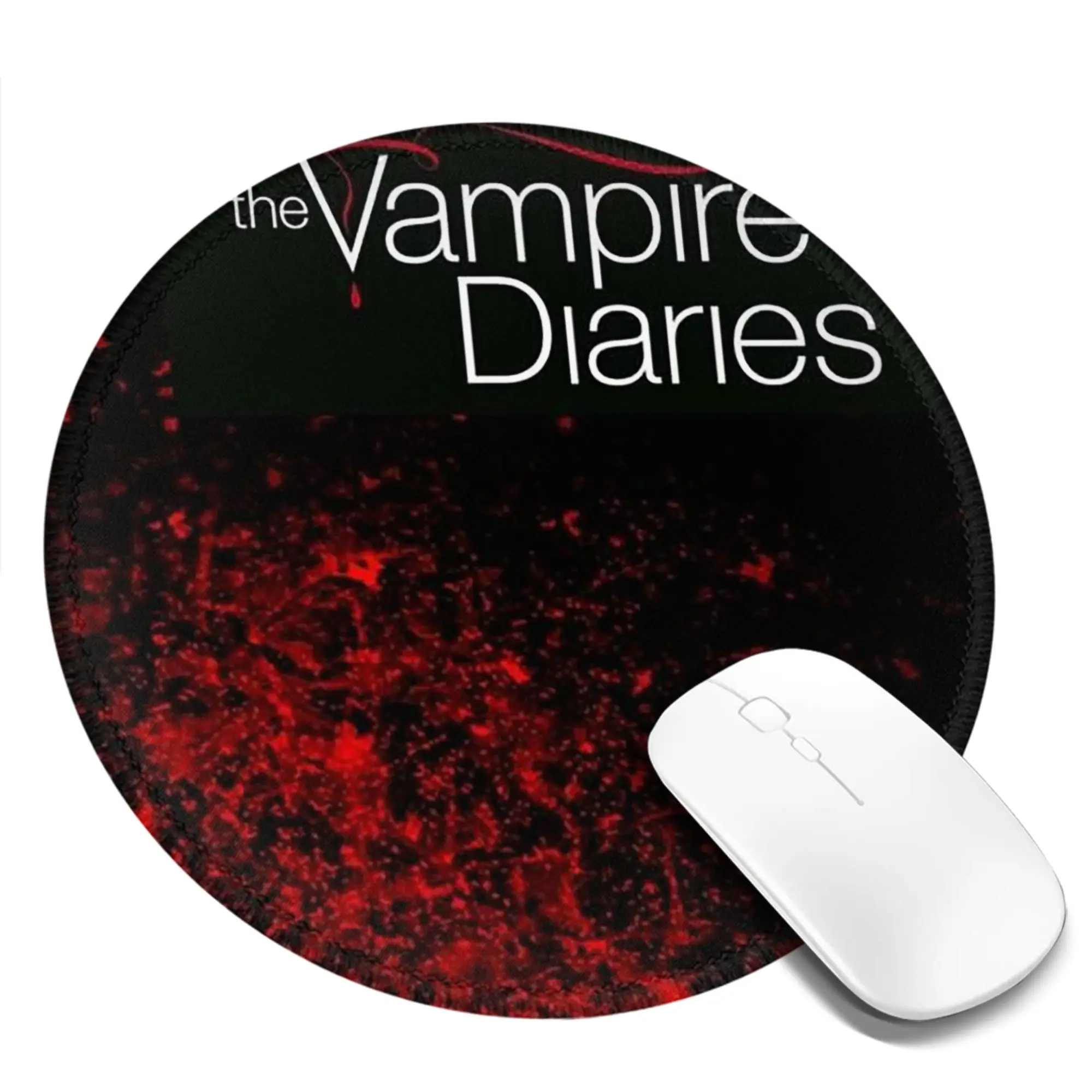 The Vampire Diaries Damon Salvatore  Mouse Pad Computer Keyboard Mouse Mat Gaming Laptop Desk Mat Office Accessories Table Mats