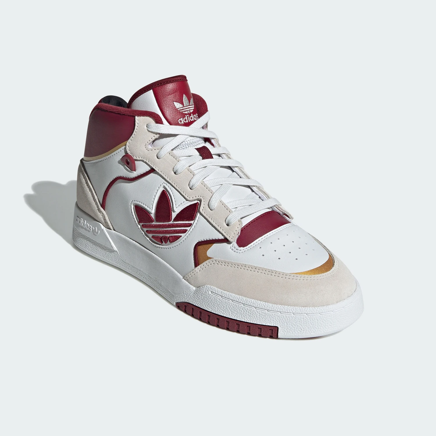 Adidas genuine clover men's and women's basketball style mid top sneakers IF4322