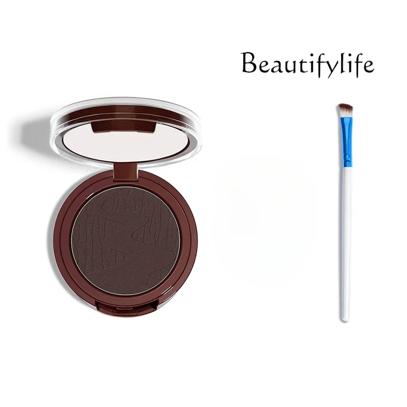 Monochrome eyebrow powder does not decolorize, does not smudge, natural waterproof and sweat-proof painting