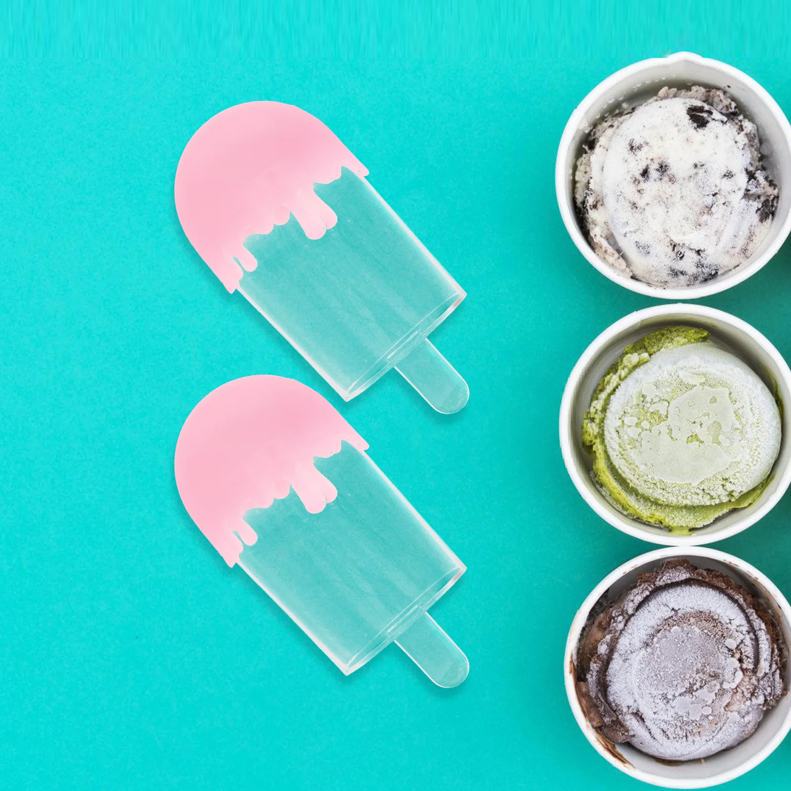 

24 Pcs Gift Box Ice Cream Wedding Candy Snack Containers Plastic Empty Boxes