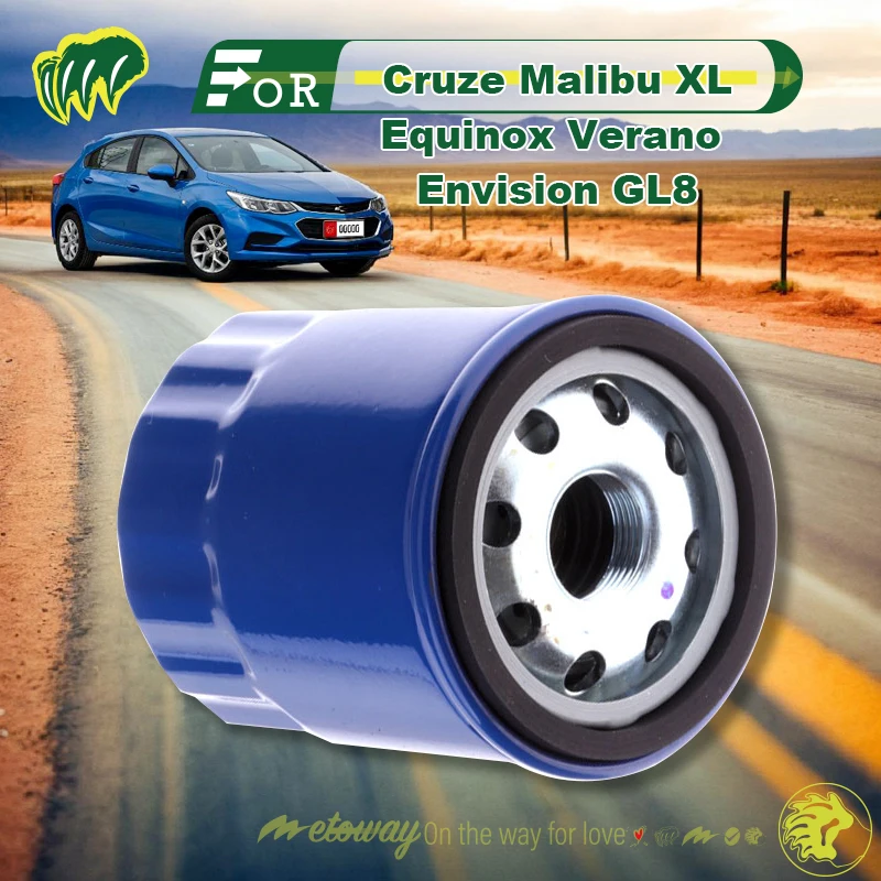 

For Cruze Malibu XL Equinox Verano Envision GL8 Engine Oil Filter Replace Filter Engine Oil Filter Element Replace Accessory