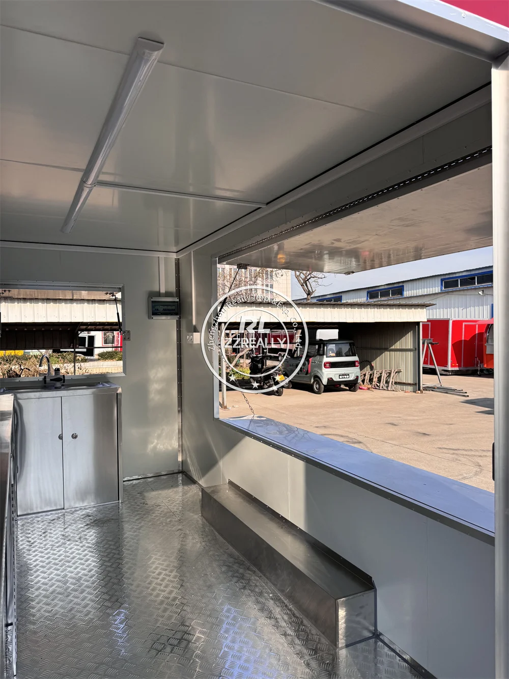 Carrinho de comida rápida móvel lanche quiosque de pizza caminhão de catering caminhão de comida de rua cozinha móvel totalmente equipado carrinho de sorvete