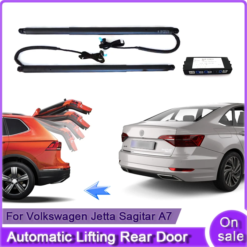 For Volkswagen VW Jetta Sagitar A7 2018~2024 Car Electric Tailgate Lift Kit Auto Tail Gate Opener Automatic Lifting Rear Door