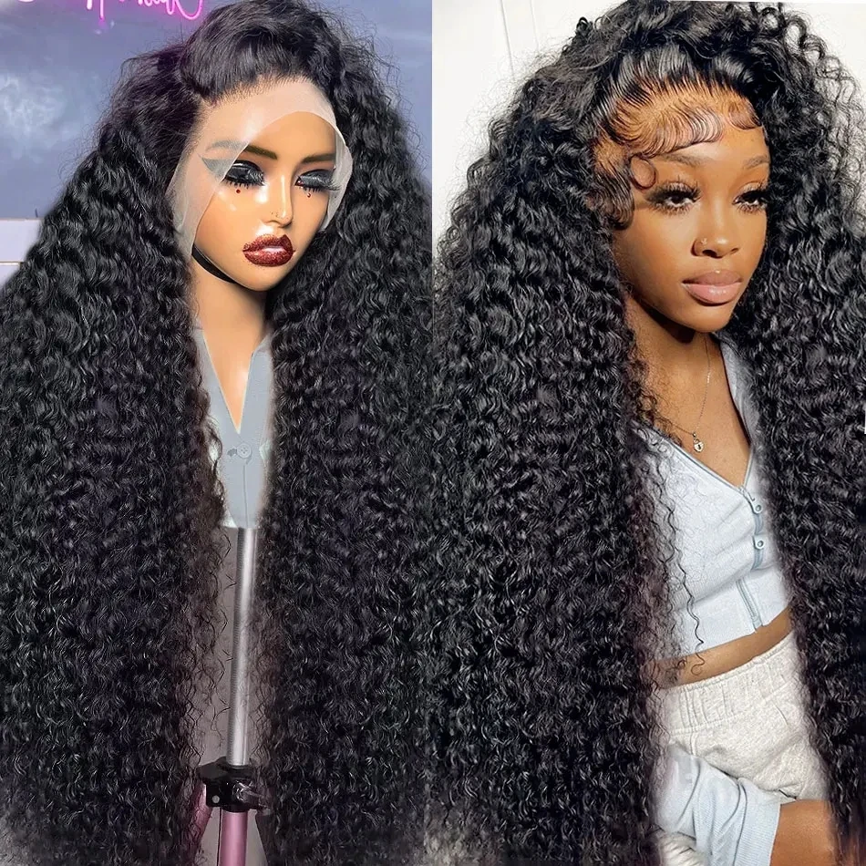 13x4 Lace Wig Human Hair Pre Plucked Brazilian Deep Wave Frontal Wigs 13x4 Lace Front Human Hair Wigs For Women Miss Cara