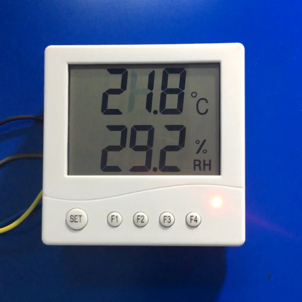 Modbus RS485 4-20ma 0-10V Output LCD Screen Display Digital Temperature and Humidity Sensor for Inside