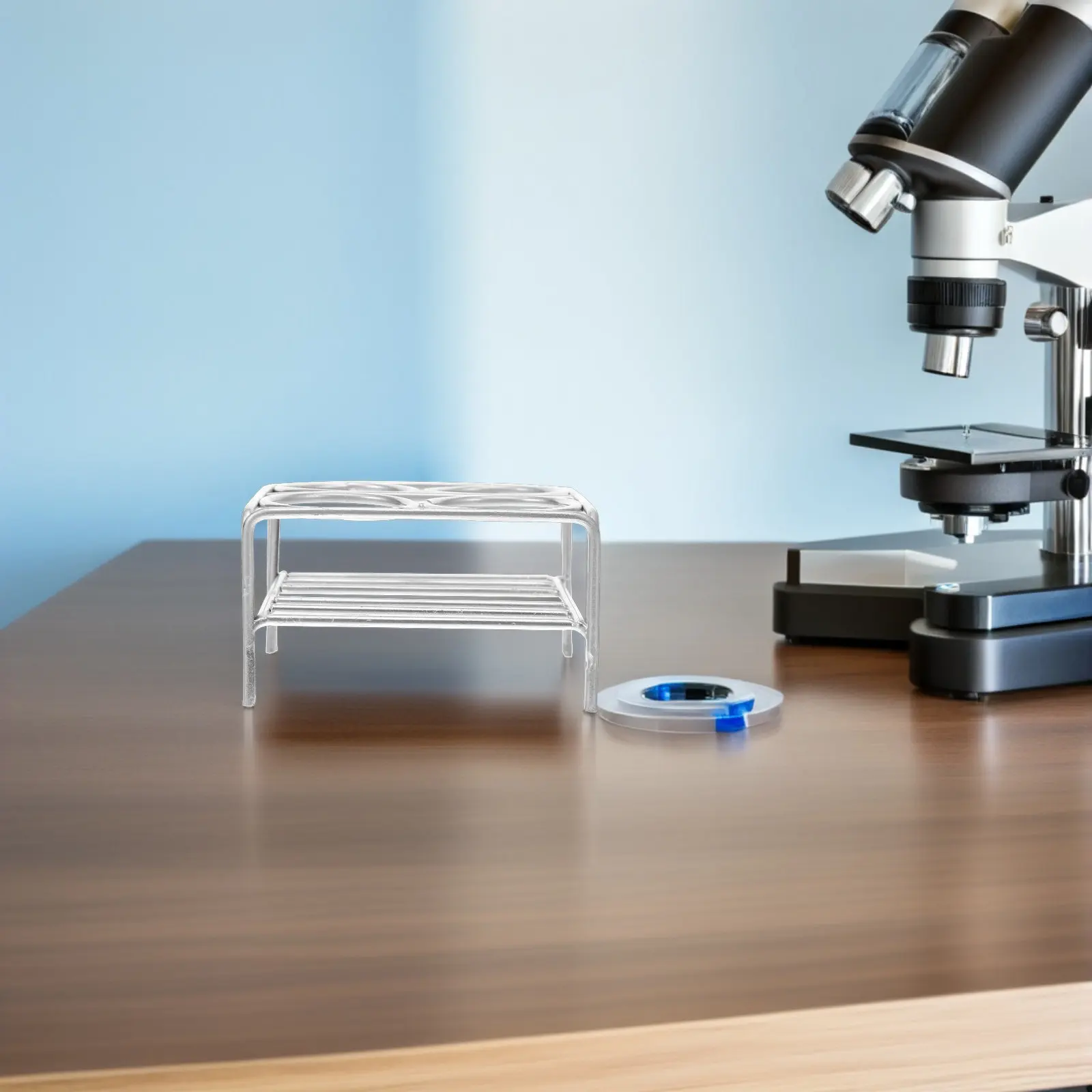 Laboratory Crucible Rack Four-Hole Wire Stand Stable Equipment High Temperature Resistant Chemistry - view 2