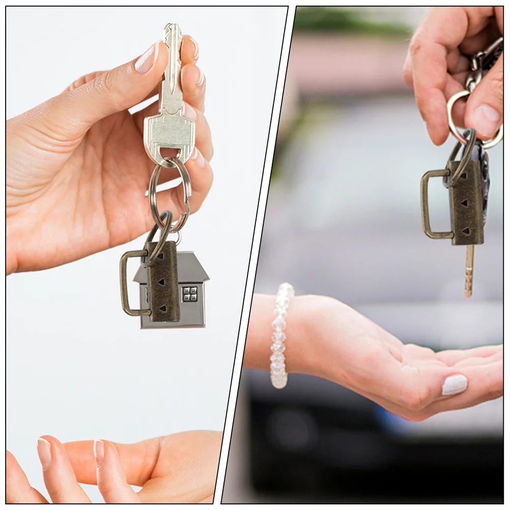 1Set Keychain Hardware Tail Clip Key Fob Hardware Ribbon Ends Clamps DIY Handbag Accessories Key Chain Making Supplies Keychain