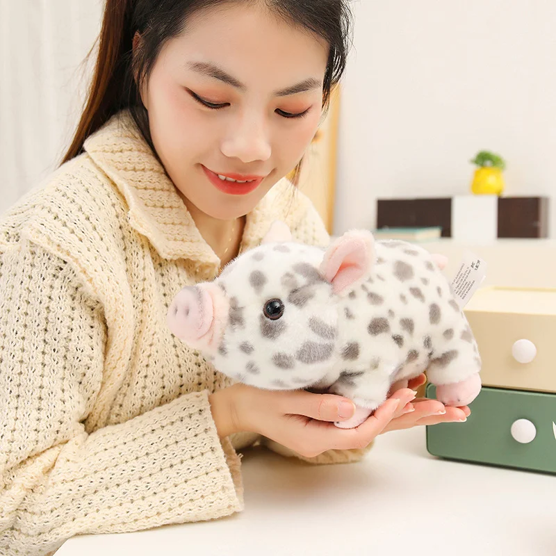 Kawaii Mini Pig Toys Stuffed Animal Plush Toy Gifts for Girls Boys Birthday Gifts Lovely Baby Pig Toys Doll Hug Toys
