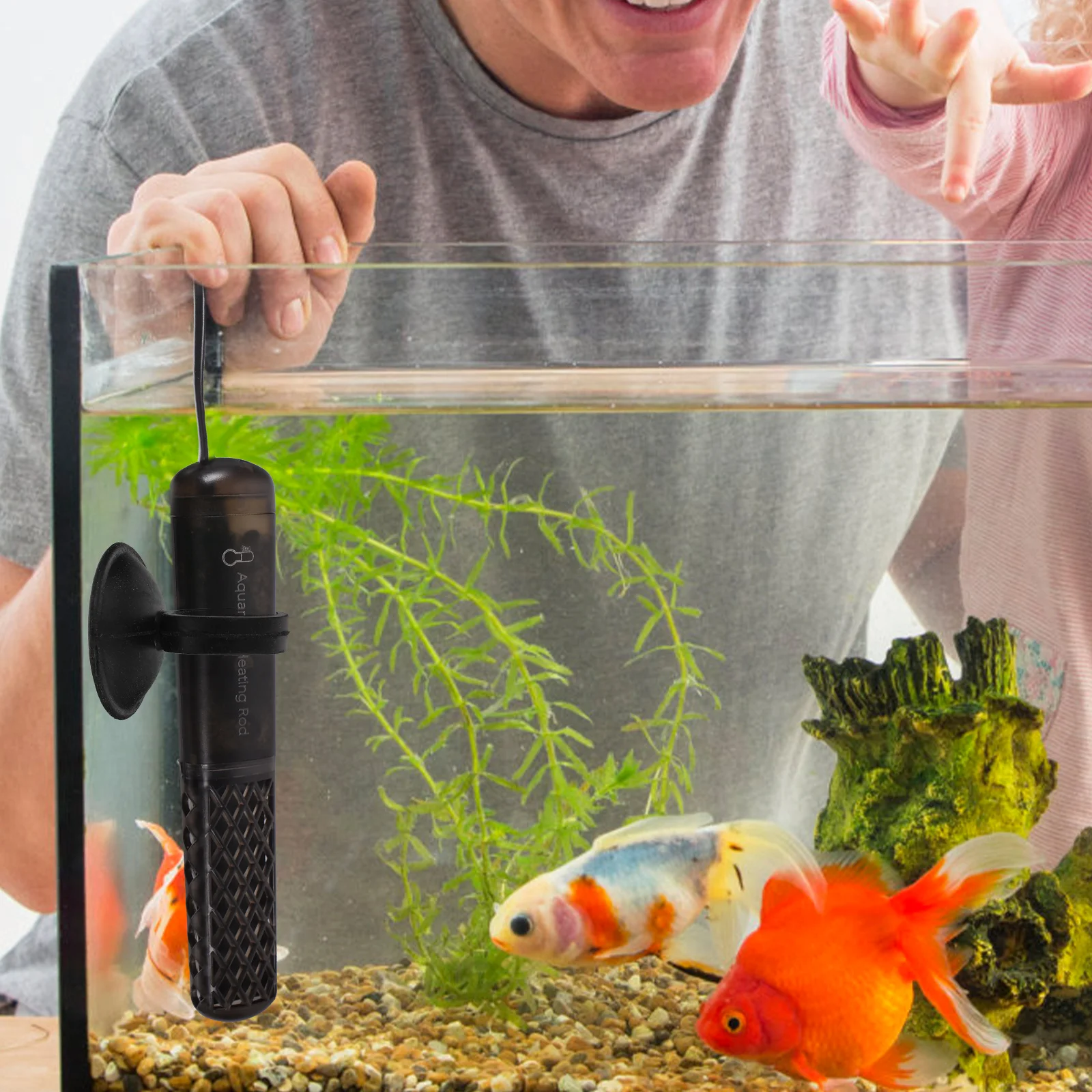 

1Set Fish Tank Heating Rod Portable Compact Pool Heater Fast Heating Immersion Water Heater Durable Submersible Pool Warmer Eu
