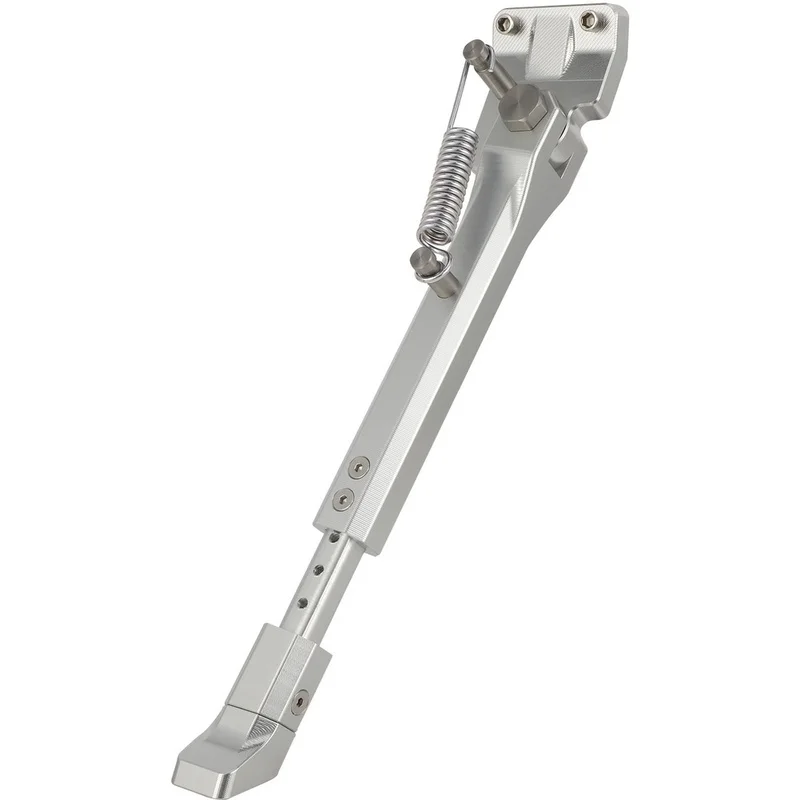 Super Sale For Super73 S1 Motorcycle Foot Side Kick Stand Bracket Supportor CNC Parking Part Dirt Pit Bike Motorbike Part Silv