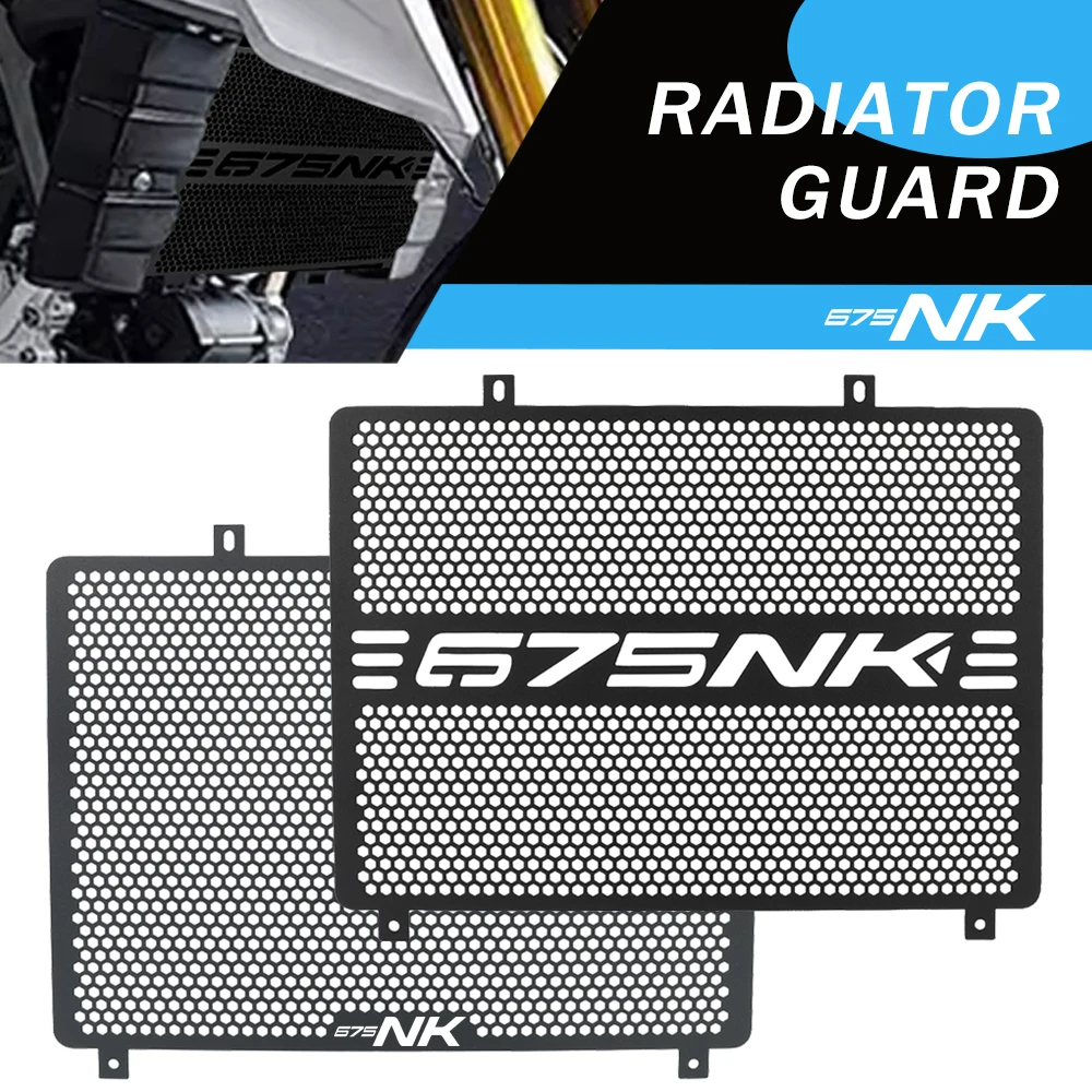 

Radiator Protector Guard Grill for CFMOTO 675NK/675 NK (2024-2026) Impact-Resistant Motorcycle Cover Anti-Corrosion Easy Install