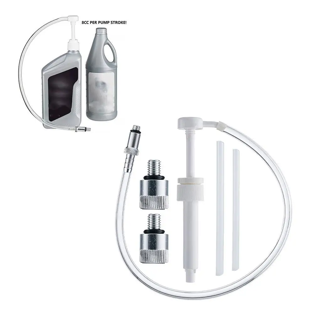 

Lower Unit Gear Oil Pump For Standard Quart Bottles Includes 3/8 Inch Swivel 8mm 10mm Adapters Fit Most Boat Outboard Motor W2X7