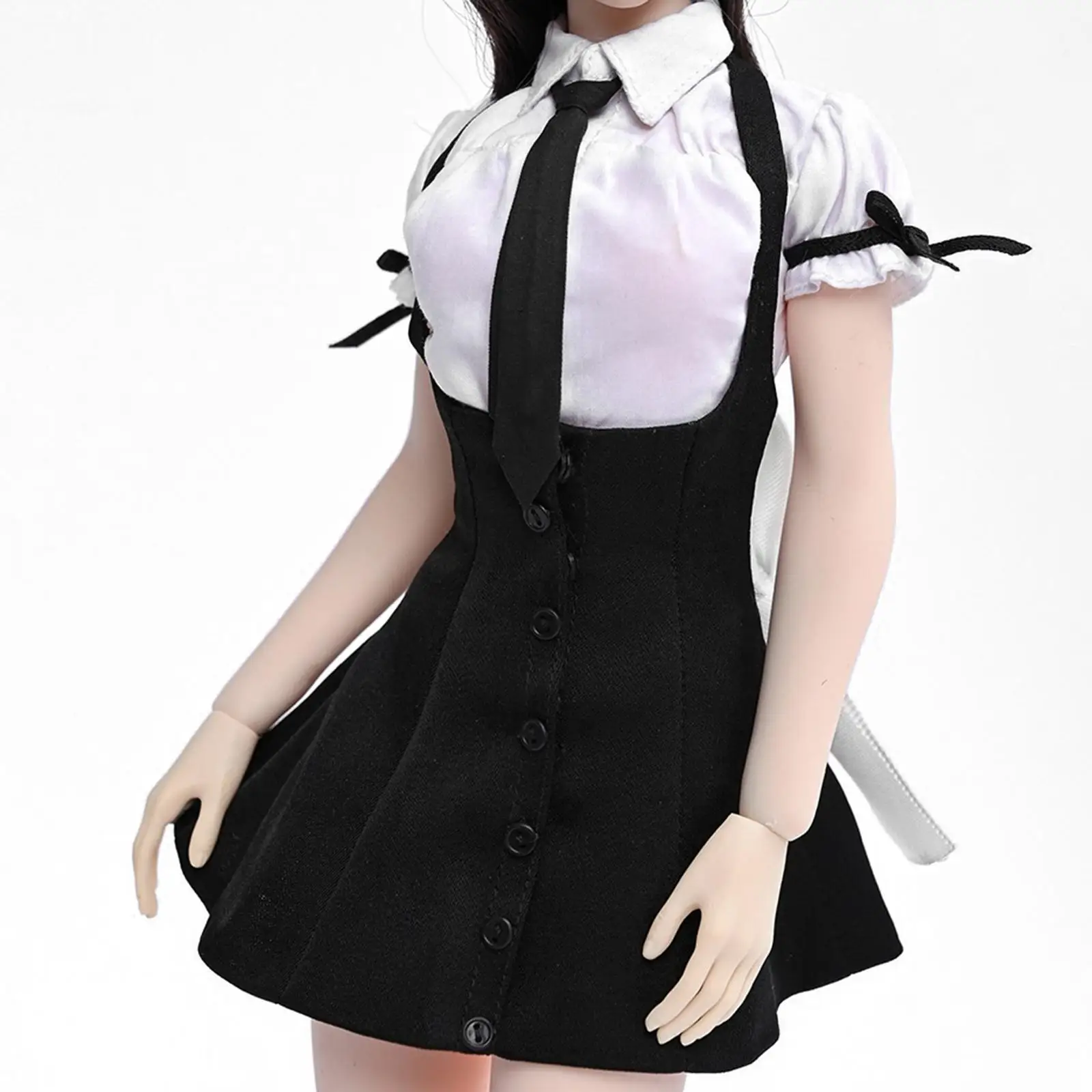 Conjunto de ropa para muñeca femenina, traje de colegiala, traje completo JK, ropa de figuras de acción coleccionables para ropa de figuras de acción de 12 pulgadas, 1/6