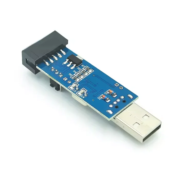 10LOT ใหม่ USBASP USBISP AVR USB ISP USB ASP ATMEGA8 ATMEGA128สนับสนุน Win7 64K