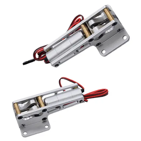 JP Hobby 리트랙트 랜딩 기어, 합금 CNC 전기 풀 메탈, 제트 RC 비행기 모델용, 7-8kg ER-120, 90-120mm