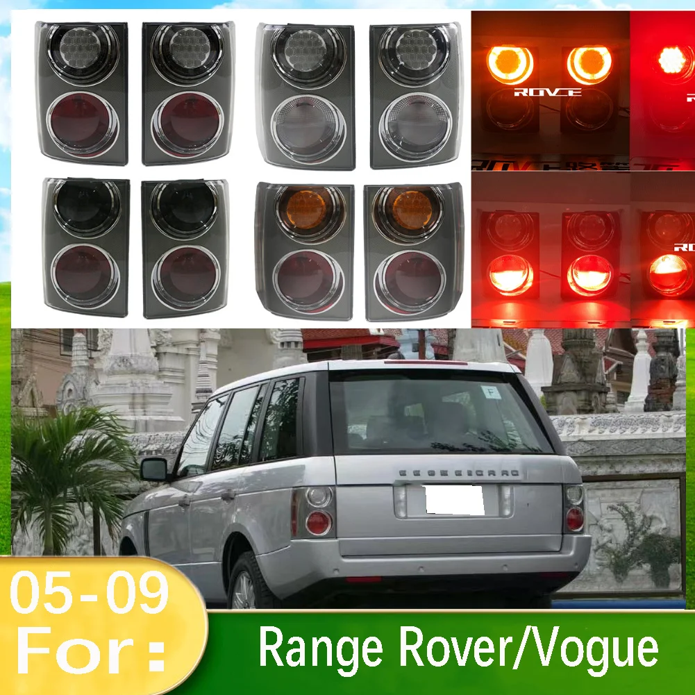 2PCS For Land Rover Range Rover Vogue L322 2005 2006 2007 2008 2009 Car Rear Tail Light Brake Lamp Signal Left Right Taillight