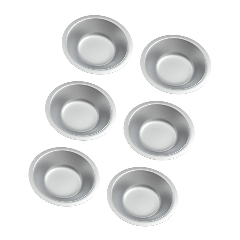 다양한 안료를 혼합하기 위한 6 Pcs 혼합 팔레트 트레이 작은 원형 페인트 트레이