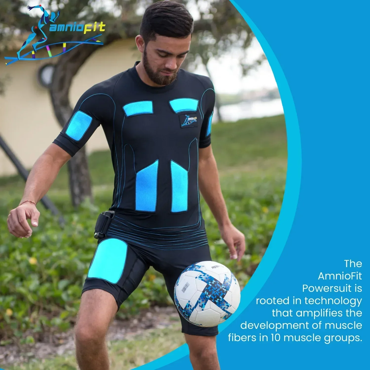 

BB904 personal home use dry wireless ems body workout suit