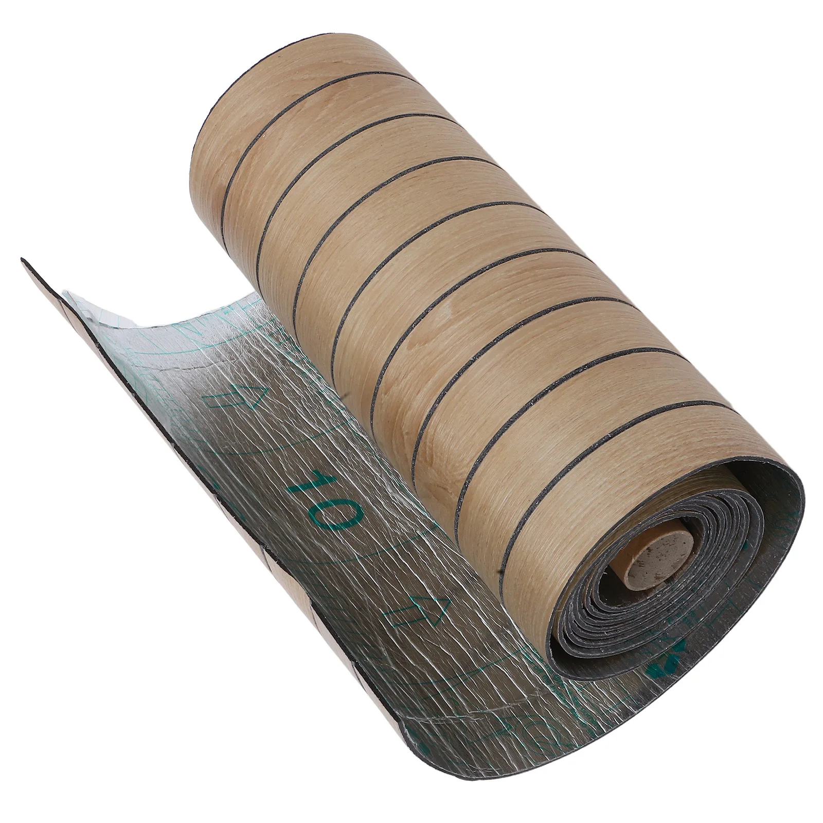 

3D Slats Wall Sticker 40Cmx300Cm Brown Waterproof Peel Stick Panel For Kitchen Bathroom Home Decor Soundproof Insulation Modern