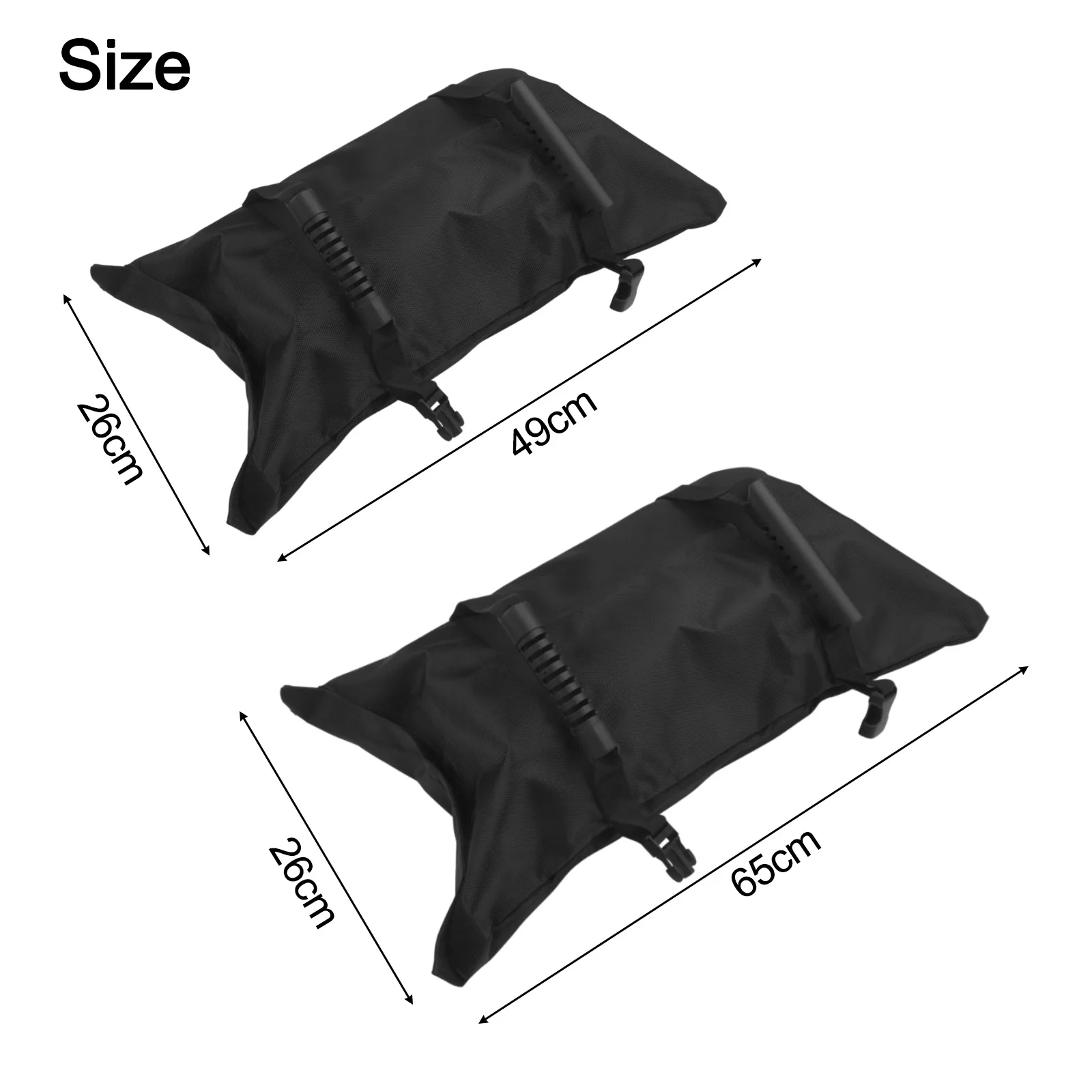 Weather Resistant Umbrella Base Weights Outdoor Use Stabilizing Umbrellas Versatile Use Connection Buckles Easy Installation