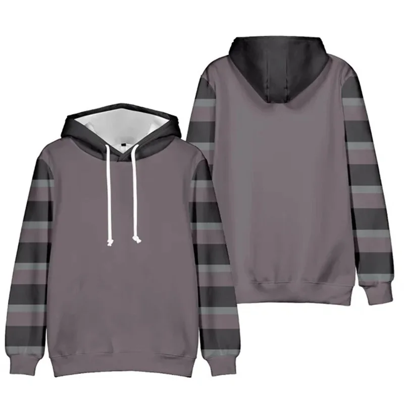 2024 Hoodie Men Anime Creepypasta Hoodies Women Men Sweatshirt Streetwear Y2k Ticci Toby Cosplay Clothes Oversized Hooded Jacket