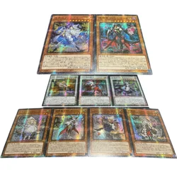 Yugioh Cards Diabellstar the Black Witch Diabellze Elzette of the White Forest Anime Game Collection garza Flash carte fai da te giocattoli