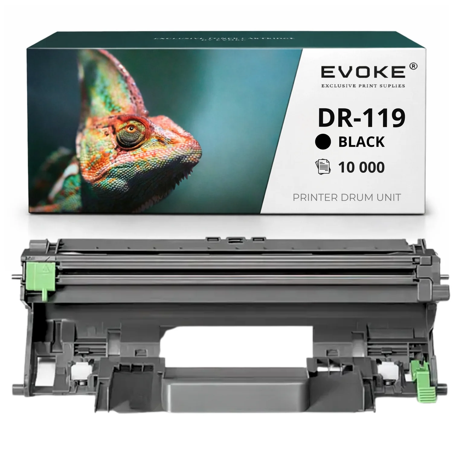 Evoke Compatibele Trommel voor Brother Dr119 Dr-119 Zwart 10000 Pagina's Dcp-L1630W Dcp-L1632W Hl-L1230W Hl-L1232W