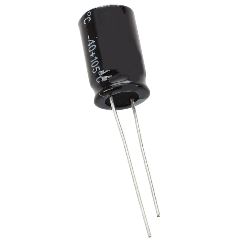A21I-20 Pcs 1000Uf 25V 105C Radial Electrolytic Capacitors Black 10X17mm