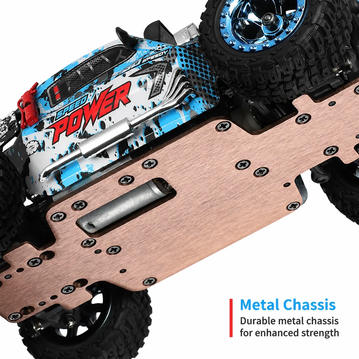 1:28 Scale Electric RC Car 4WD Off-Road Vehicle Full Function Remote Control Toy for Kids and Adults
