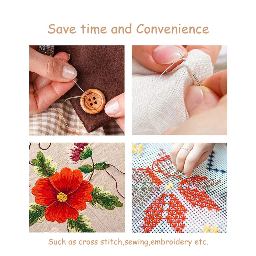 Cross Stitch Needle Minder Needle Keepers Alloy Magnetic Needle Nanny Cross Stitch Pin Holder Crafts and Needlework Supplies