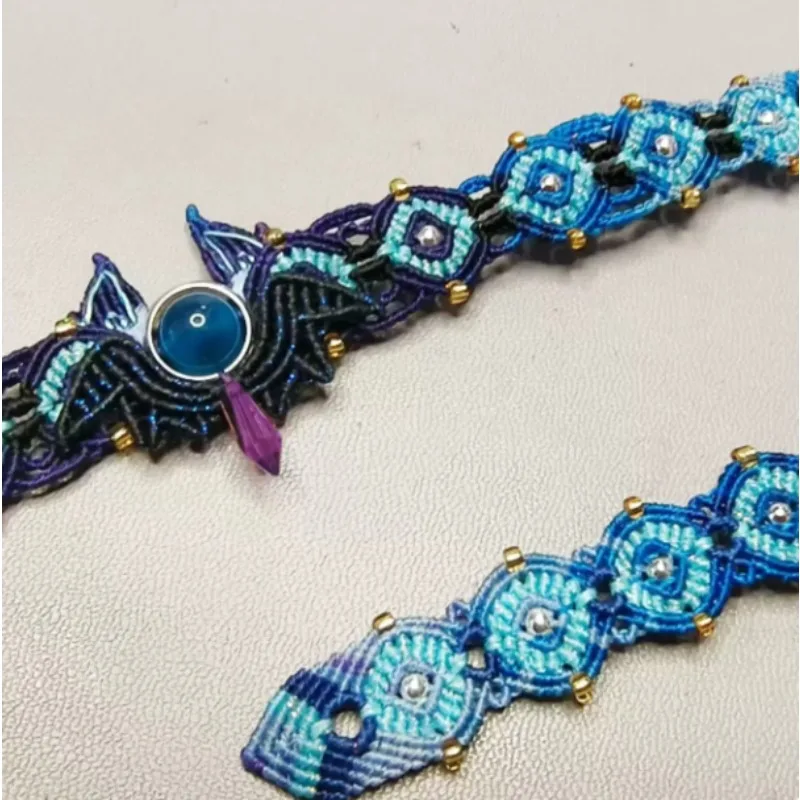 

Ororon Game-Themed Impression-Style Character-Themed Versatile Hand-knotted Bracelet Pendant Gift Collectibles