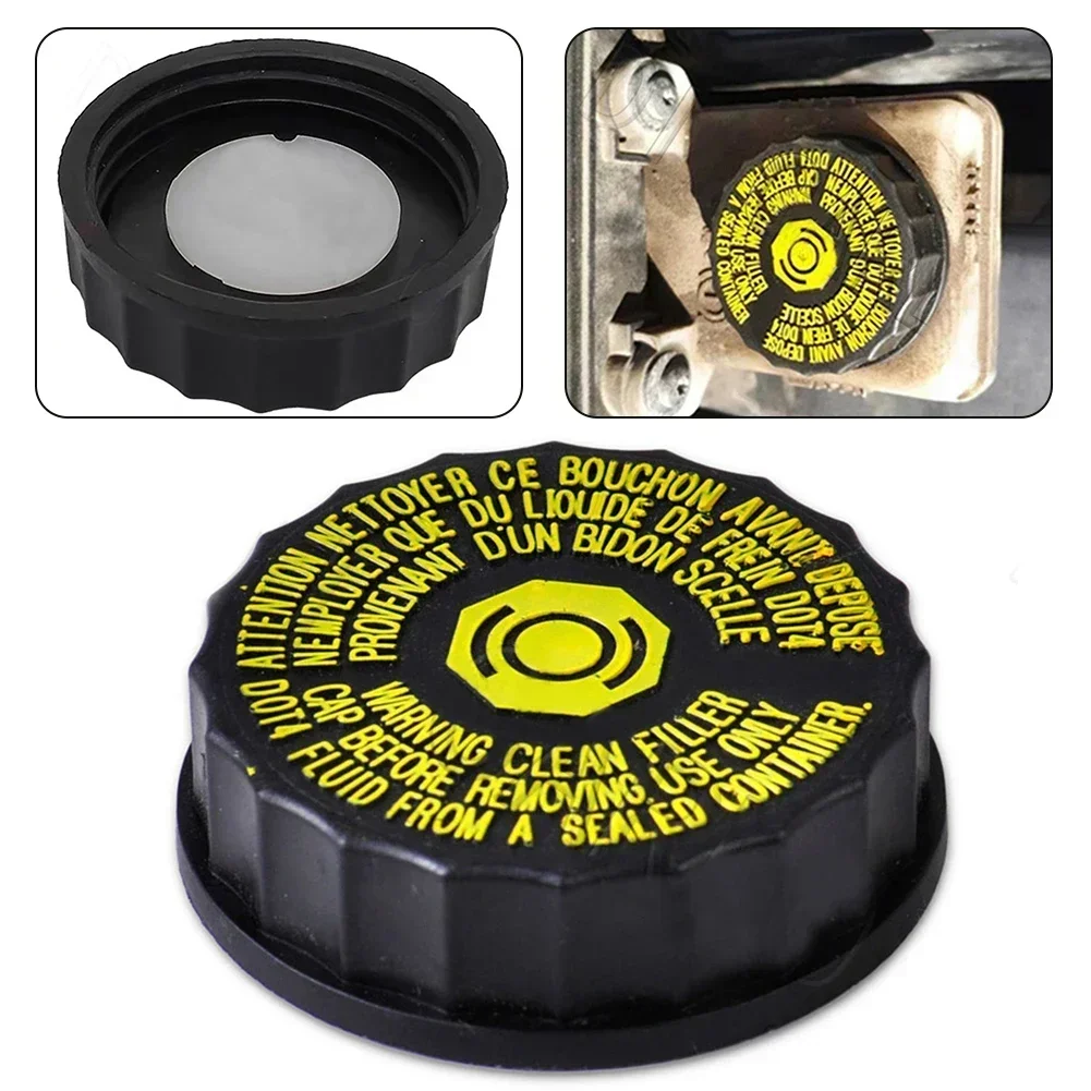 Car Brake Fluid Cap For Peuget 206 306 307 308 408 508 Exterior Brake Characteristics Fluid Cover Plastic 5.2cm OD 4.3cm ID