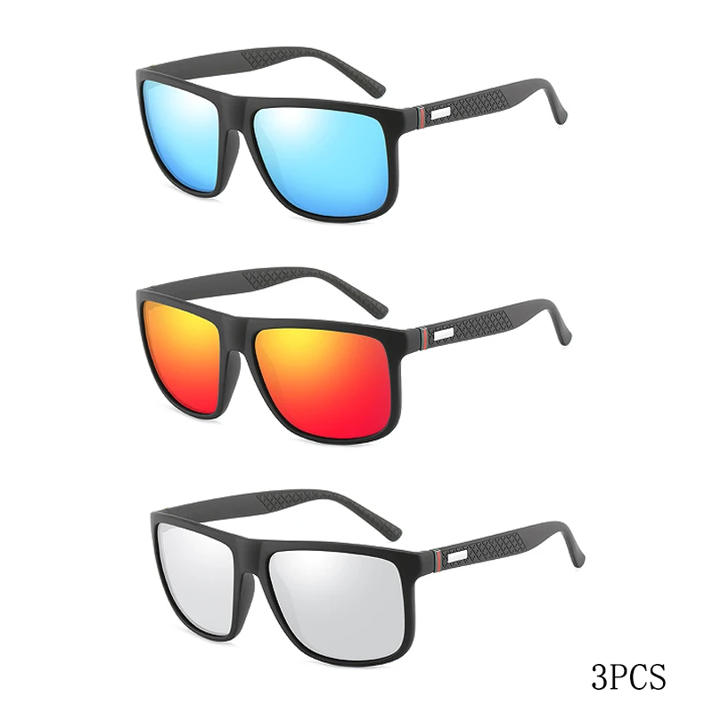 NONE Vintage Square Polarized Sunglasses 6