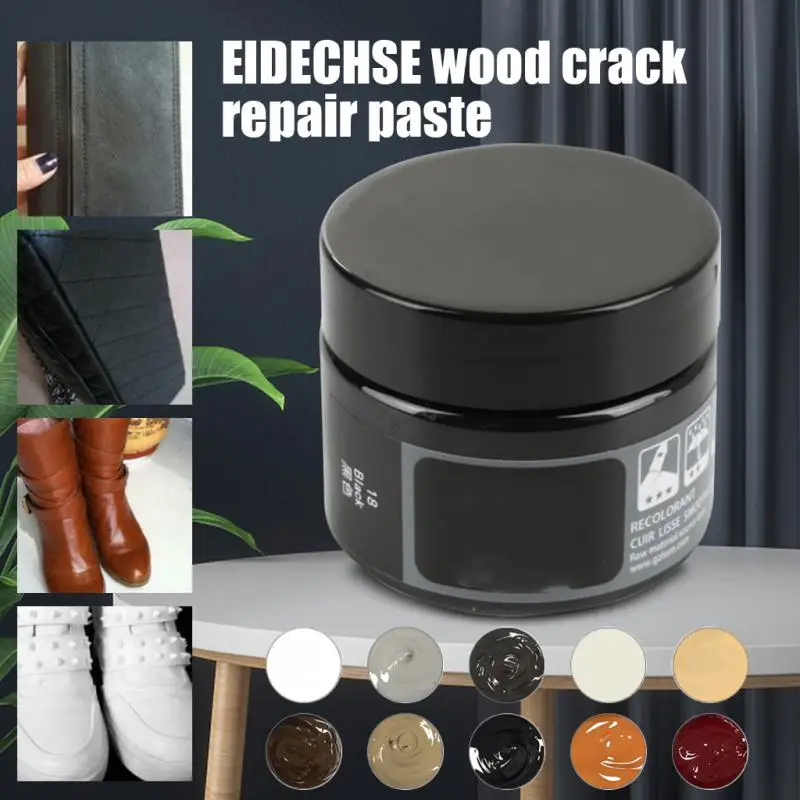 EIDECHSE Leather Renewal Repair Cream for Automotive Leather Seats and Furniture