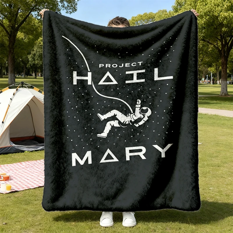 Project Hail Mary Rocky Astronaut Space Flannel Blanket, Astronomy Throw, Gift for Her