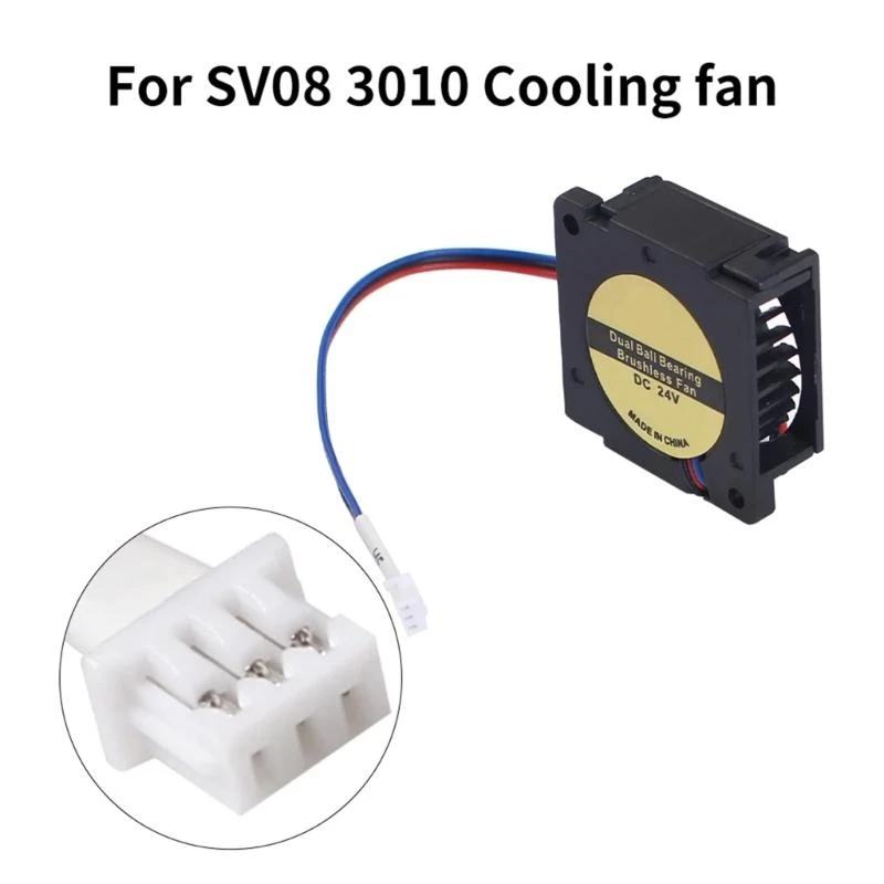 

A52B Замена охлаждения вентилятор 4010 3010 5020 DC24V для SV08 -принтер