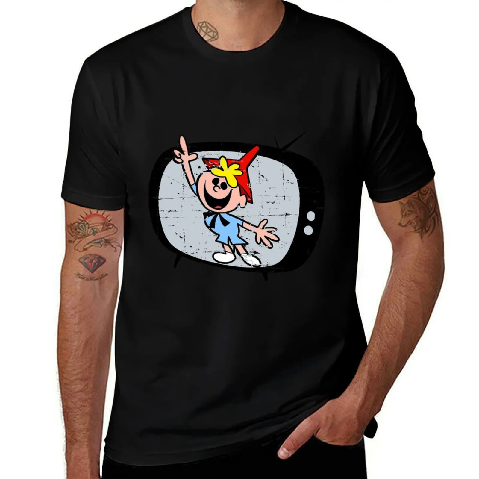 T-shirt Tom Terrific TV, T-shirt de sport d'été à séchage rapide
