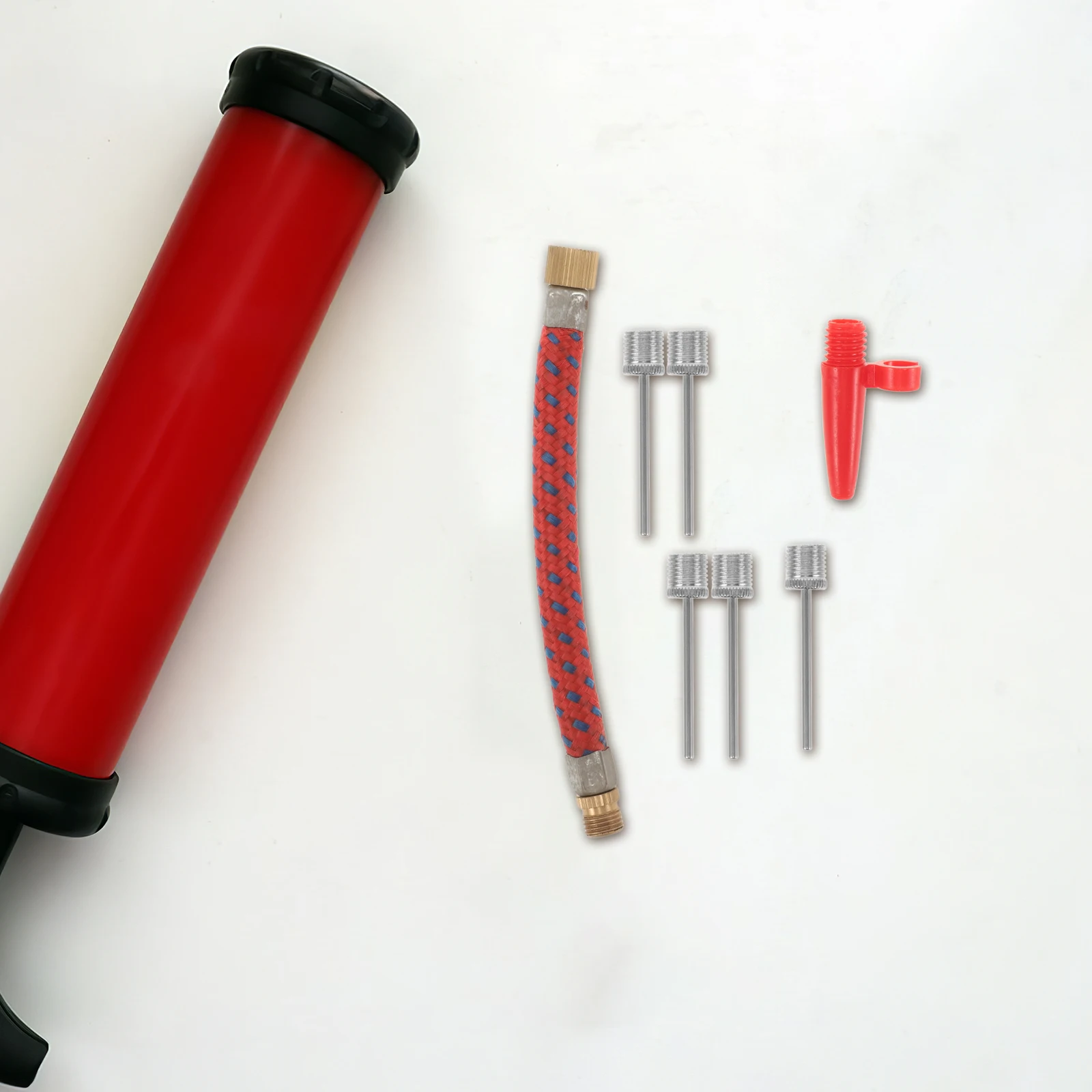 

1 set Bike Pump Adapter Tool Set Pressure Adjustment Secure Needle Valve for Footballs Air Beds Bicycle Tires